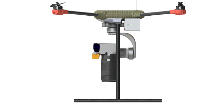 Variable Thrust Vector Quadcopter